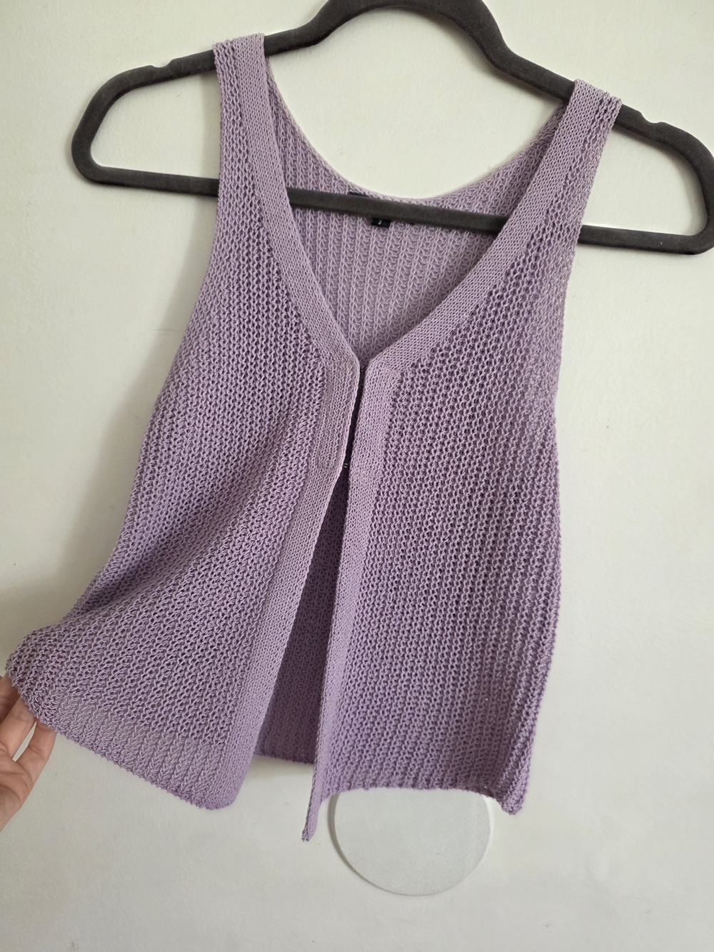 Papermoon Lavender Knit Tank Top